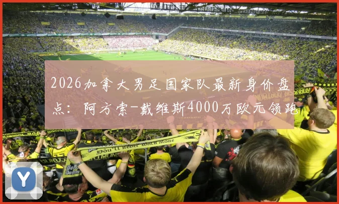 2026加拿大男足国家队最新身价盘点：阿方索-戴维斯4000万欧元领跑，球队总身价2.04亿欧