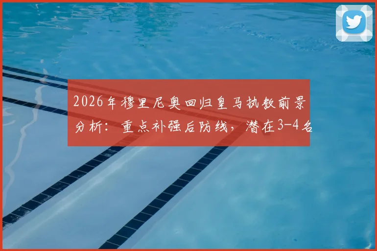 2026年穆里尼奥回归皇马执教前景分析：重点补强后防线，潜在3-4名新援目标名单解读