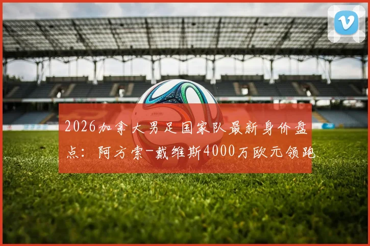 2026加拿大男足国家队最新身价盘点:阿方索-戴维斯4000万欧元领跑,球队总身价2.04亿欧