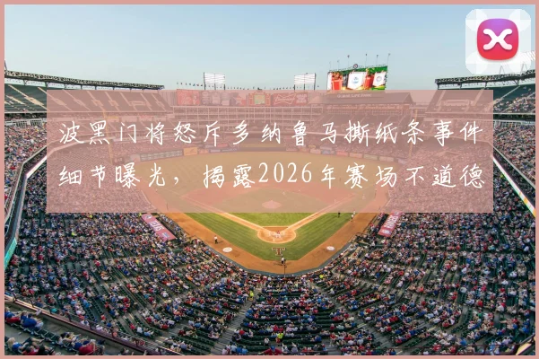 波黑门将怒斥多纳鲁马撕纸条事件细节曝光，揭露2026年赛场不道德行为始末与门将间的冲突